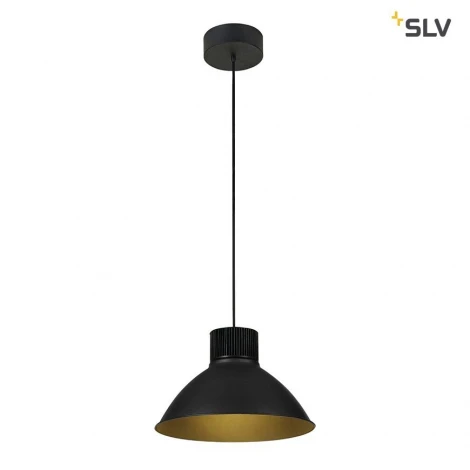Подвес Pentuli SLV, цоколь LED, черный