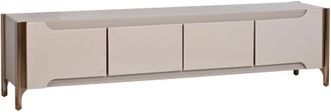 Тумба под телевизор Grimaldi светлая 200*40*50см Garda Decor арт.77IP-GD008-TV/1