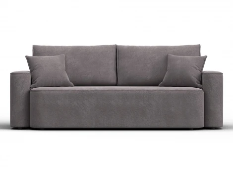 Диван прямой Лига-118 НПБ (ДСП,ЛДСП,Брус,Фанера,Велюр/Бежевый) Лига Диванов 137078