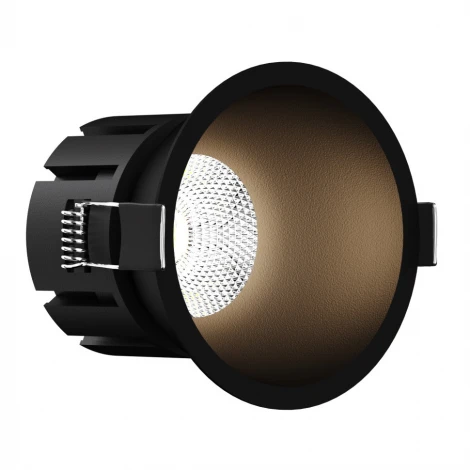 Светильник встраиваемый светодиодный Italline IT06-6025 black 3000K