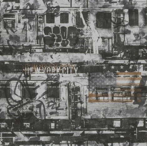 Обои бумажные & Teens II 10,05 x 0,53 м Rasch Kids &amp 291339