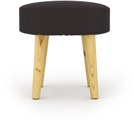 Пуф Arsko Сканди 2 коричневая рогожка