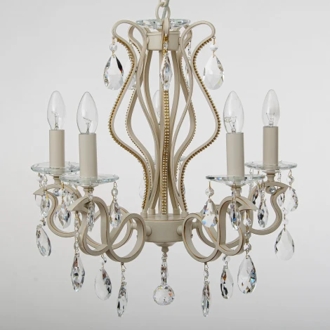 Подвесная люстра Abrasax Jasmin 2019/5 (220V, на тросе, свеча)