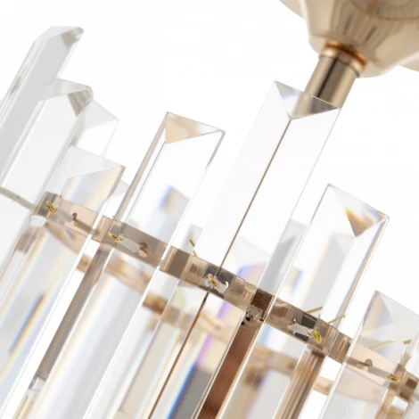 Потолочная люстра хрустальная на штанге Arte Milano Sorrento-2409 372409/1/100/200 GD (220V)