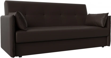 Диван-книжка Лига-018 (Коричневый/Экокожа) Лига Диванов арт.117887