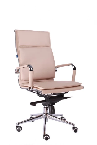 Компьютерное кресло для руководителя Nerey M экокожа бежевый