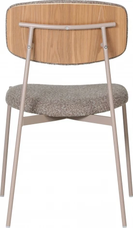 Стул Stool Group Doe без подлокотников светло-бежевый бежевые ножки арт.УТ000040247