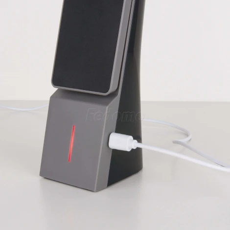 Офисная настольная лампа Eurosvet Desk черный/серый (TL90450)