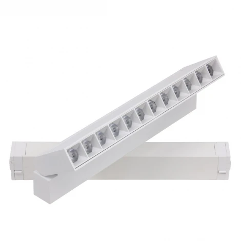 Трековый однофазный светильник светодиодный 220V 9W AM Group SMART GLASSES AM531 WH-220V-9W SMART