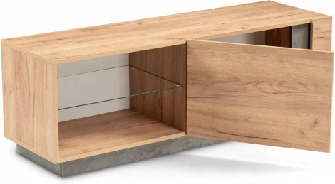 ТВ-тумба Арчи 31321 (Арчи 10.85 дуб золотой craft / камень темный U3705) Mobi арт.339644