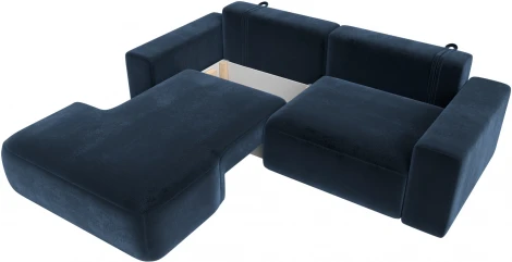 Диван угловой Лига-036 НПБ Классик левый угол Лига Диванов (Велюр) арт.127736L