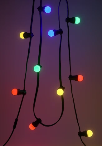 Лампочка светодиодная белая для Белт-лайт E27 1W ЭРА ERAW45-E27