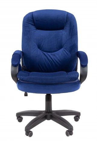 Кресло Chairman Home 668 Россия ткань Т-82 синий MSG LT 7200084