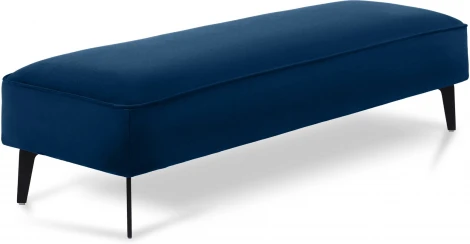 Банкетка Amsterdam ОГОГО (арт.787137), (Велюр,Ткань/Синий)