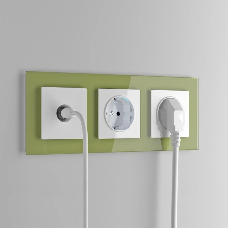 ТВ-розетка проходная (белый) Werkel W1184001 (a051116)