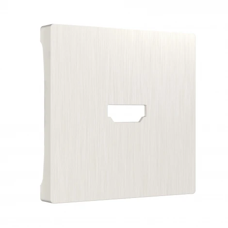 Накладка для розетки HDMI (перламутровый рифленый) W1196013 (a051180)