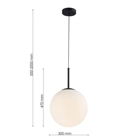 Подвесной светильник Favourite Atomic 4887-1P 1xGX53x12W