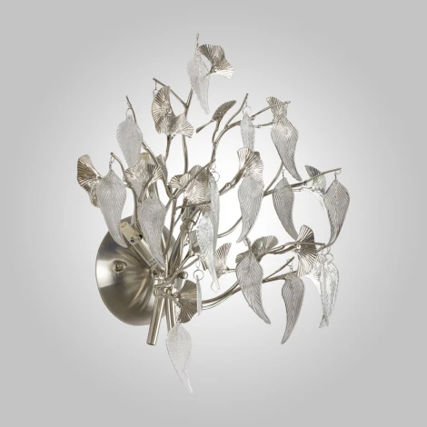 Бра AM Group WOODSTAR WOODSTAR AP3 SN цоколь (подвески, листья)