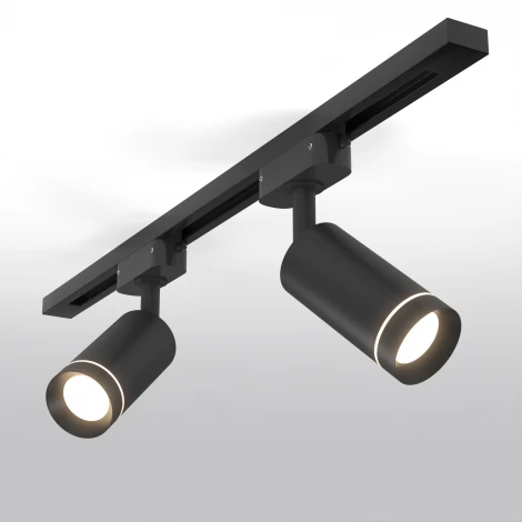 Трековый светильник однофазный 220V светодиодный Черный 7W 4200K Elektrostandard Topper LTB39 (круглые)
