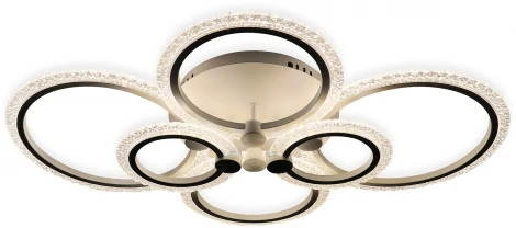 Потолочная люстра ярусная Ambrella Acrylica FA4065 (регулировка яркости, LED, 220V, пульт управления, кольцо)