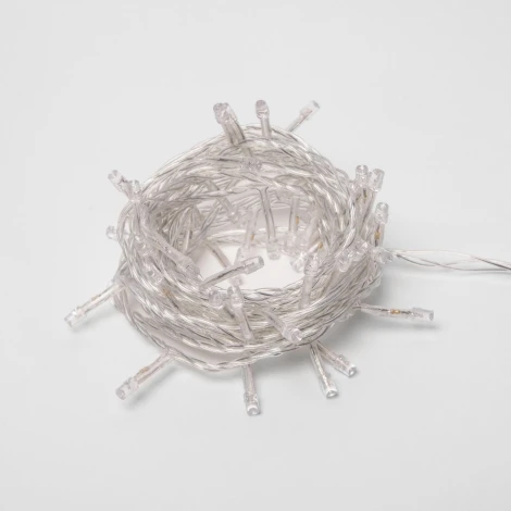 Гирлянда светодиодная. 2.5м. 20 светодиодов. Белый свет. ULD ULD-S0250-020/STA WHITE IP20 Uniel