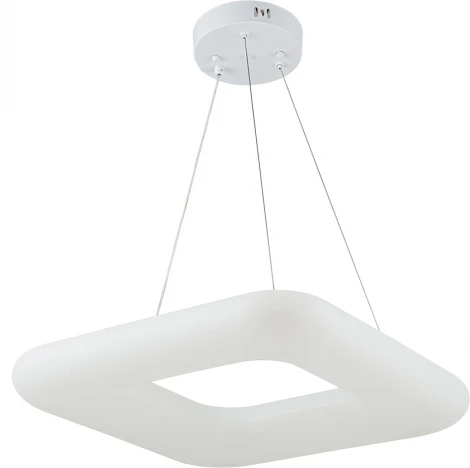 Подвесной светильник Escada Soft 10259/1 LED*45W White (ночной режим, 220V, пульт управления, на тросе)