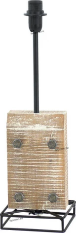 Основание настольной лампы Eglo Vintage, 1 лампа, черный с коричневым