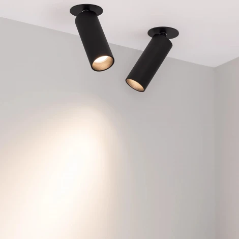 Встраиваемый точечный светильник SP-NUANCE-BUILT-FLAP-R35-7W Warm3000 (BK, 36 deg, 230V) (Arlight, IP40 Металл) 049901 (LED)