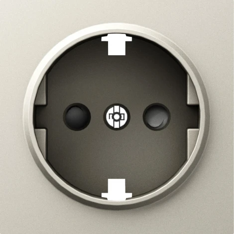 Накладка для розетки Schuko с заземлением, со шторками 16A 250 В~ IP30 Donel A07 DE22035