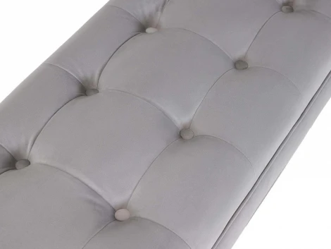 Банкетка Adel ОГОГО 825572 (серый, белый)