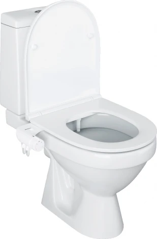 Унитаз-компакт Damixa Origin Evo 421788607SC с сиденьем микролифт, с приставкой биде