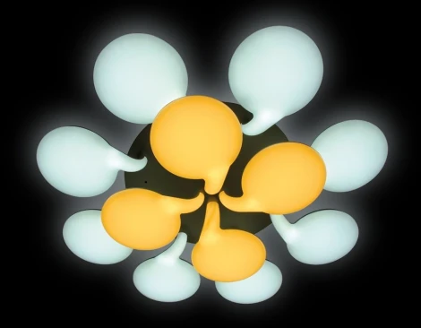 Потолочная люстра Ambrella Orbital Cloud FC26/12 WH 432W D1140