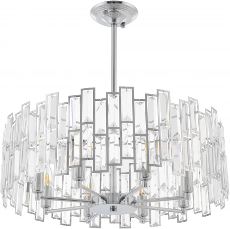 Потолочная люстра на штанге Arte Milano Sorrento-3209 373209/8/350/560 CR (220V, круглые)