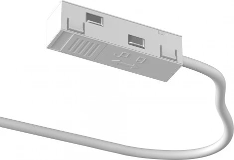 Ввод питания Exility белый Maytoni Accessories for tracks Exility TRA034B-42W-1 (48V)