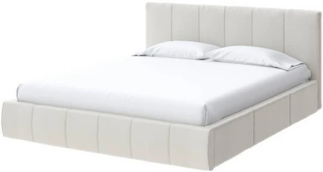 PROxSON Кровать Varna Grand без основания (Экокожа Белый) 140x200