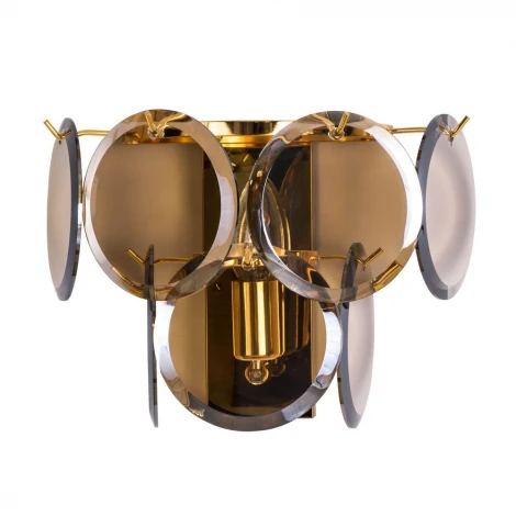 Настенный светильник каскадный Divinare Chloe 7566/01 AP-1 (220V, хрусталь)