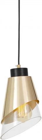 Подвесной светильник Lumina Deco Fabro LDP 7013-1 F.GD+PR (220V, на проводе)