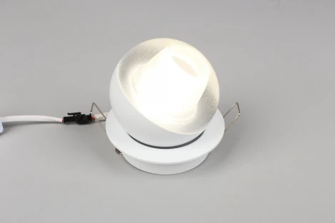 Встраиваемый точечный светильник Omnilux Mantova OML-103009-08 (LED, 220V, шар)
