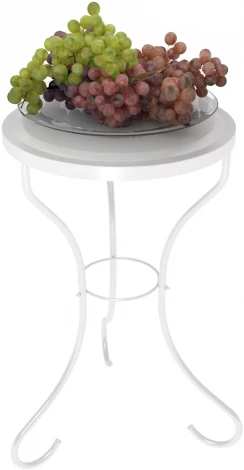 Столик журнальный SHT-CT10 белый муар от фабрики Mebelik