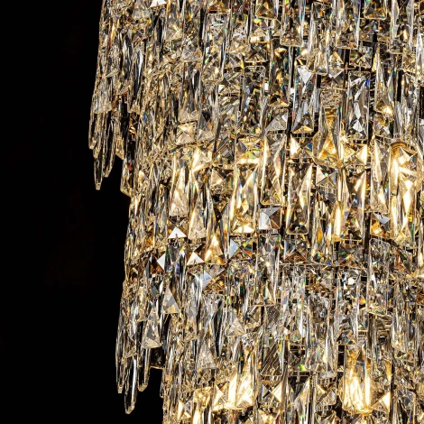Подвесная люстра хрустальная Modelux ML.977.47 CR