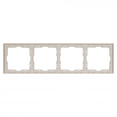 Рамка пластиковая FRM-NOBE-SFPL-4-CA (Arlight, Кашемир) 059460