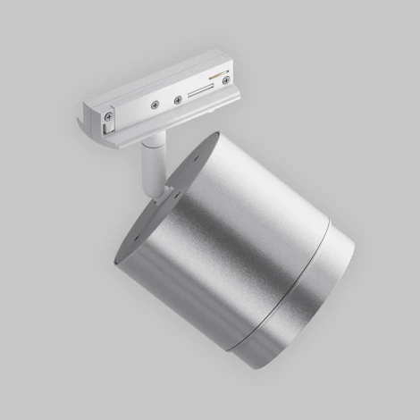 Трековый светильник однофазный 220V Maytoni Polar TR088-1-GX53-S (круглые)