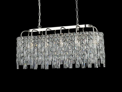 Подвесная люстра Newport Irma 1312/C nickel