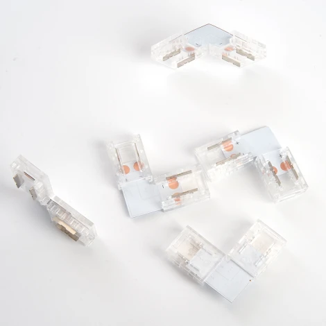 Соединитель угловой 12мм для ленты COB LS530, LD179 Feron 48276
