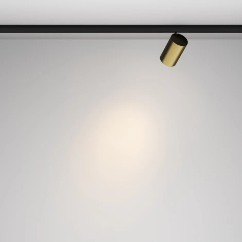 Трековый светильник магнитный 9Вт 24V Maytoni Focus Led TR187-1-9W3K-M-BBS (круглые)