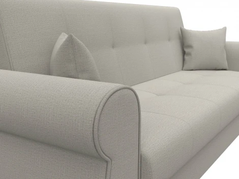 Диван-книжка Лига-019 (Бежевый/Рогожка) Лига Диванов арт.125610