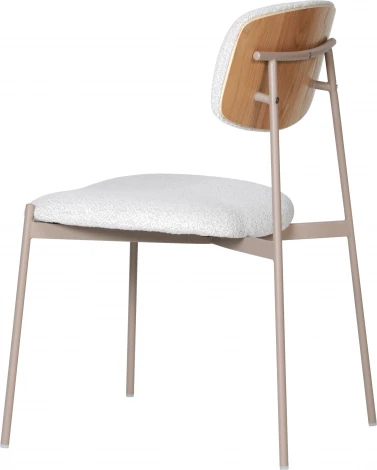 Стул Stool Group Doe коричневый бежевые ножки арт.УТ000040248