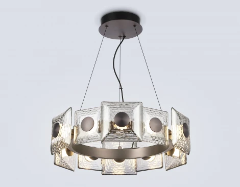 Подвесная люстра Ambrella High Light LH31024 (LED, 220V, на тросе)