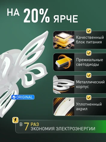 Потолочная люстра светодиодная Natali Kovaltseva Sand Ii LED LAMPS 85001