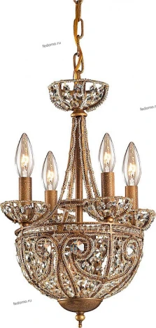 Подвесная люстра N-Light 597 5973/4+1 dark bronze